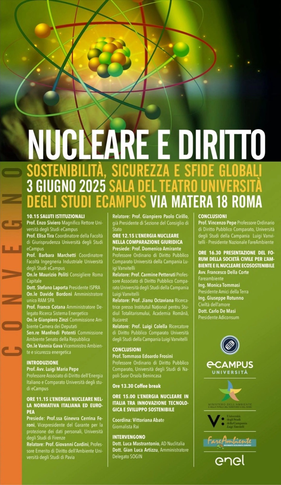 Nucleare e Diritto – Sostenibilità, Sicurezza e Sfide Globali